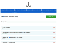 Tablet Screenshot of dubaiba.com